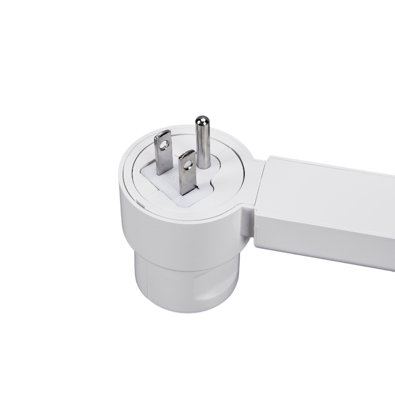Telescoping and Rotating Outlet Extender with USB and USB C (US Plugs)