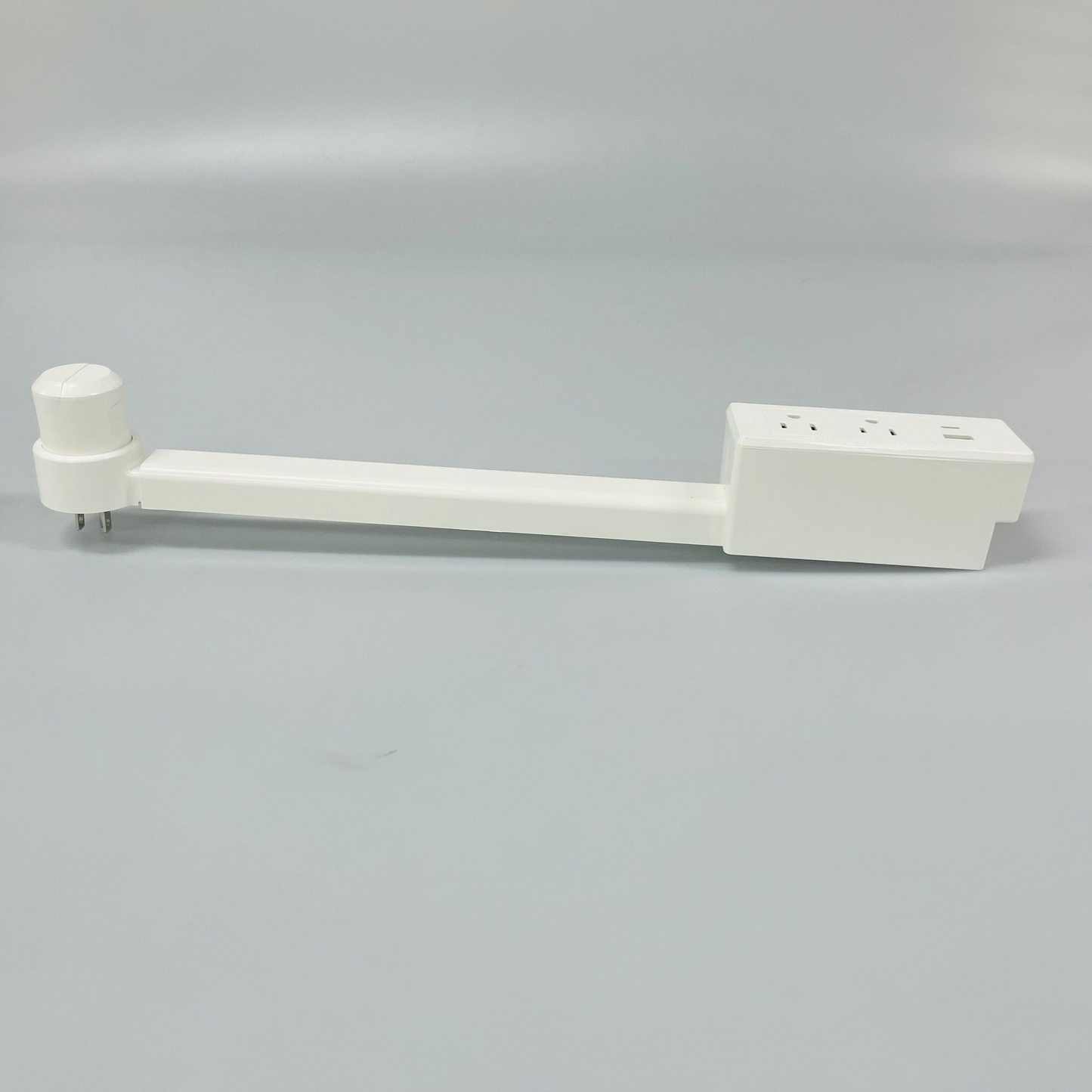 Telescoping and Rotating Outlet Extender with USB and USB C (US Plugs)